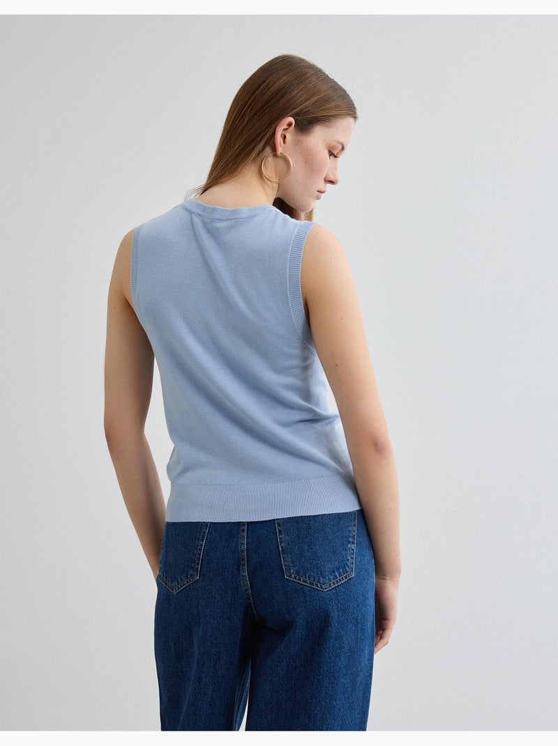 Chaleco tejido, MO Fashion Azul - Kiabi