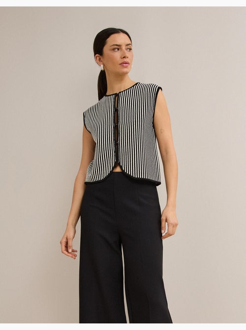 Chaleco tejido, mo fashion - Kiabi