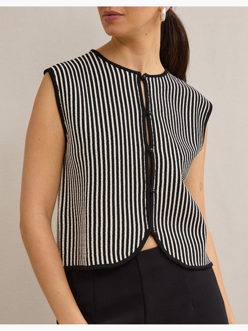 Chaleco tejido, mo fashion - Kiabi