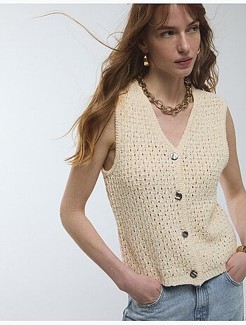 Chaleco tejido, MO Fashion