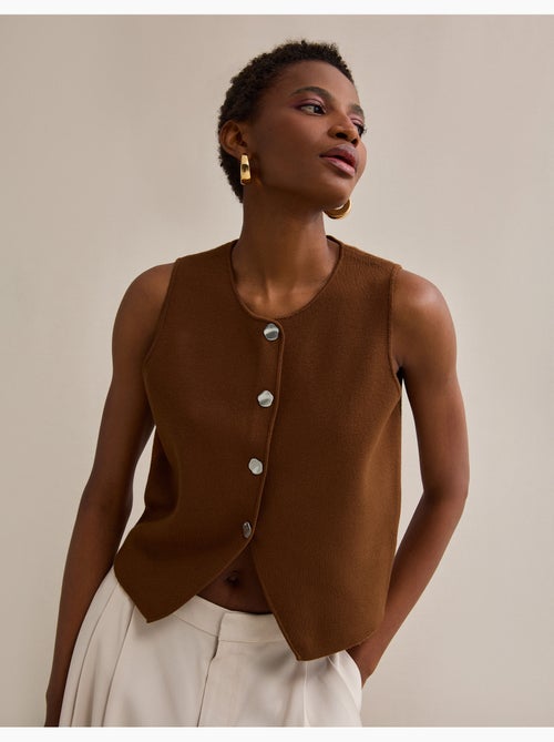 Chaleco tejido, MO Fashion - Kiabi