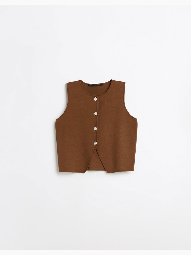 Chaleco tejido, MO Fashion Beige - Kiabi