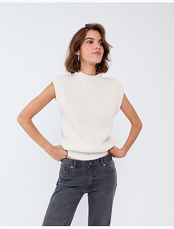 Chaleco tejido, mo fashion