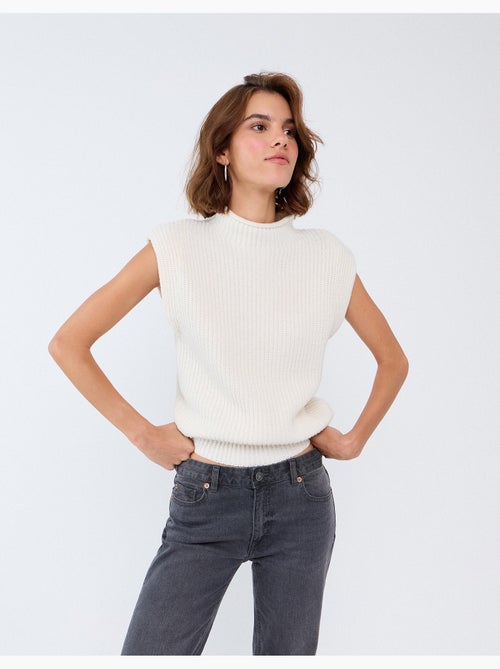 Chaleco tejido, mo fashion - Kiabi