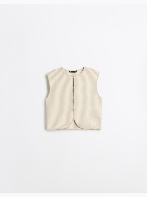 Chaleco tejido, mo fashion - Kiabi