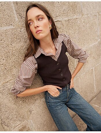 Chaleco tejido, mo fashion