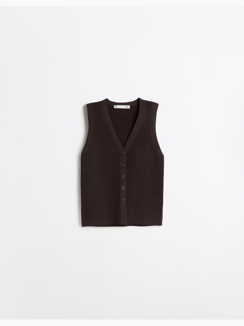Chaleco tejido, mo fashion - Kiabi