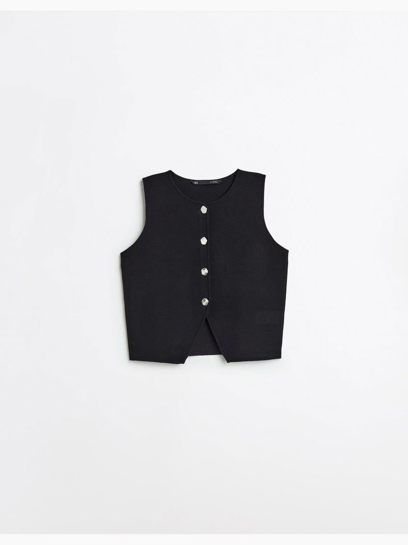 Chaleco tejido, MO Fashion Negro - Kiabi