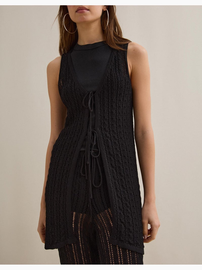 Chaleco tejido, MO Fashion Negro - Kiabi