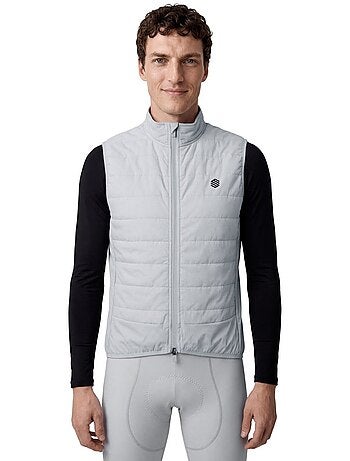 Chaleco térmico ciclismo hombre ciclismo hombre srx ultra warm gray
