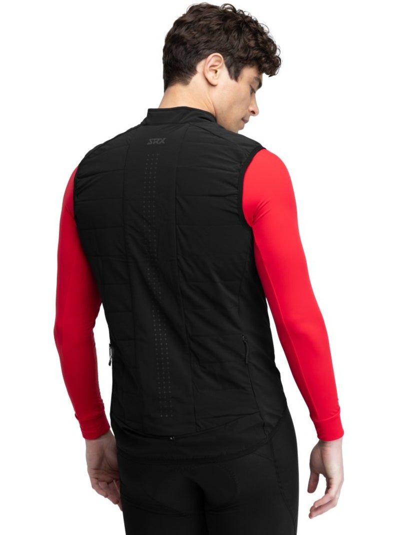 Chaleco térmico ciclismo hombre ciclismo hombre srx ultra warm Negro - Kiabi