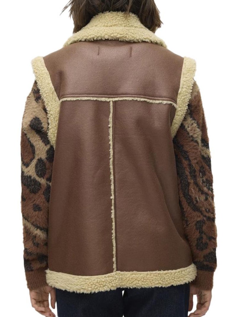 Chaleco Vero Moda para Mujer - Marrón capuchino - Kiabi