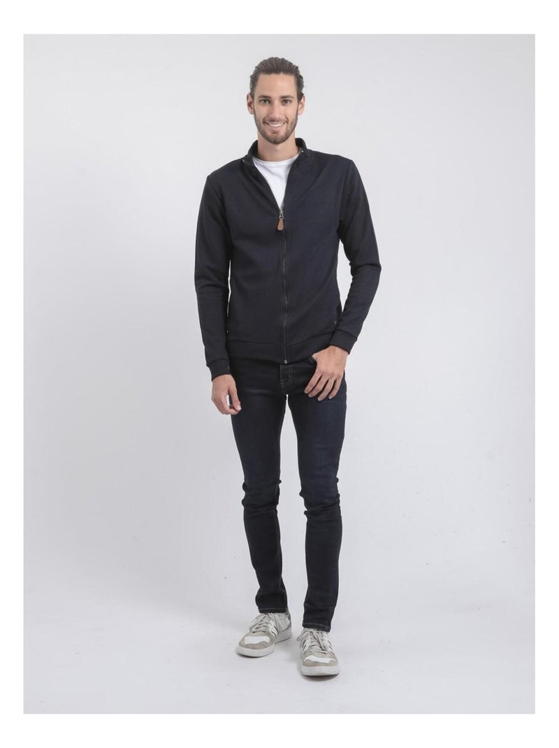 Chaleco zippé col montant WITS Azul marino - Kiabi
