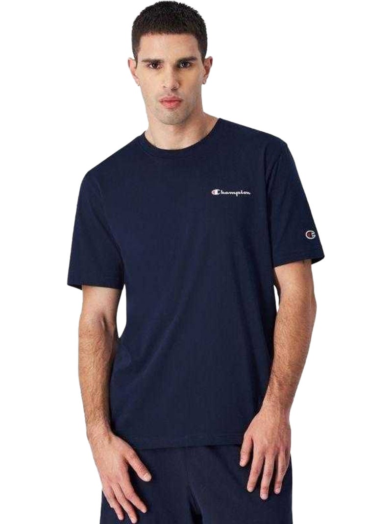 Champion - Camiseta de Manga Corta para Hombre Azul marino - Kiabi