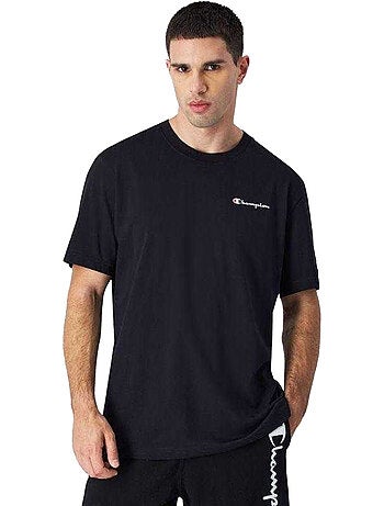 Champion - Camiseta de Manga Corta para Hombre