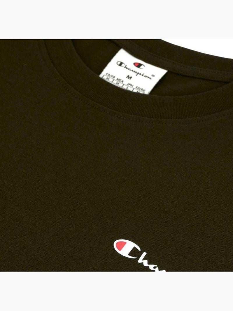 Champion - Camiseta de Manga Corta para Hombre Verde oliva - Kiabi