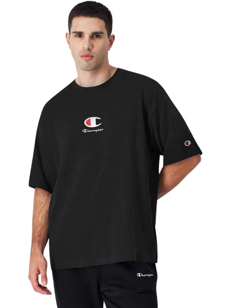 Champion - Camiseta para Hombre Negro - Kiabi