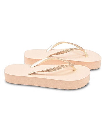 Chancla Compensada Glitter 3 Colores OZABI