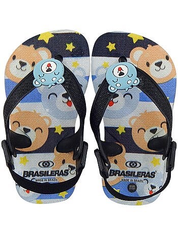 Chancla de playa de bebes Brasileras suela de goma