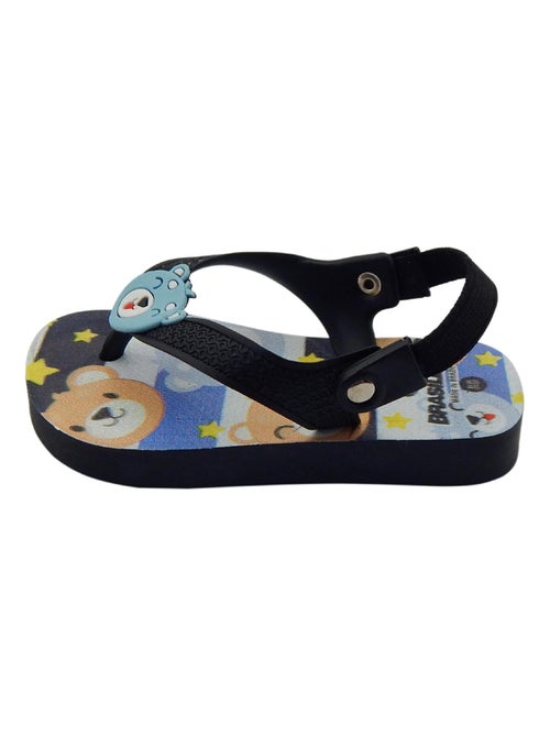 Chancla de playa de bebes Brasileras suela de goma - Kiabi