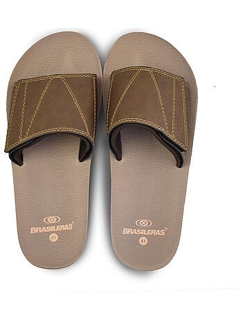 Chancla de playa de hombre Brasileras suela de goma