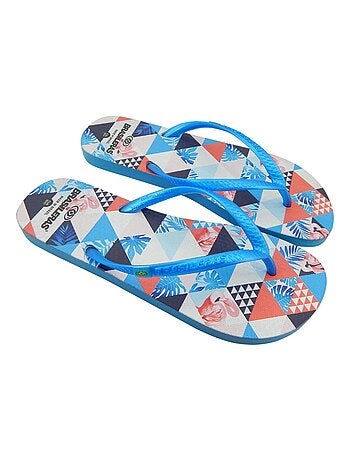 Chancla de playa de mujer Brasileras suela de goma