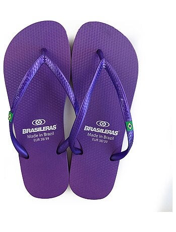 Chanclas de playa de mujer Brasileras con suela de goma