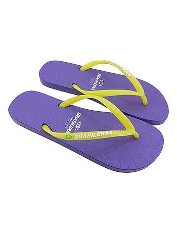 Chancla de playa de mujer Brasileras suela de goma