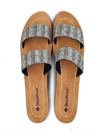 Chancla de playa de mujer Brasileras suela de goma