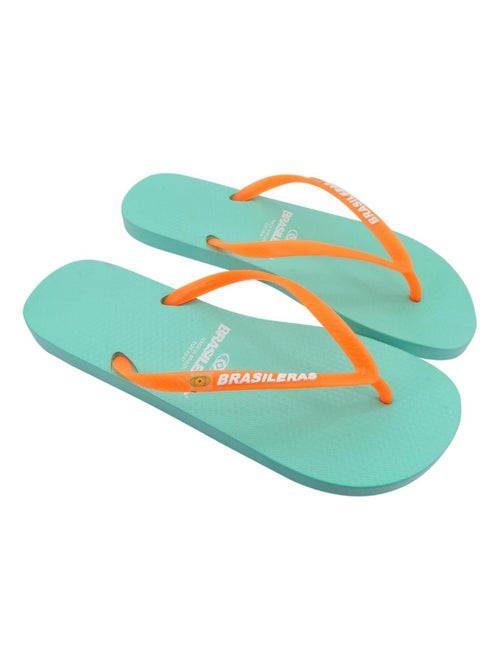Chancla de playa de mujer Brasileras suela de goma - Kiabi