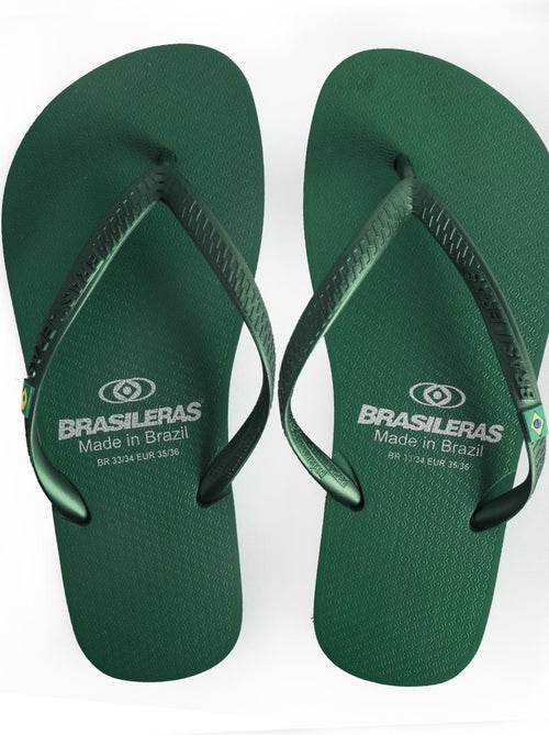 Chancla de playa de mujer Brasileras suela de goma - Kiabi