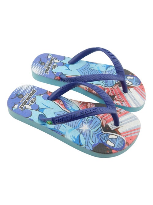 Chancla de playa de niños Brasileras suela de goma - Kiabi