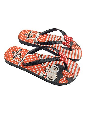 Chancla de playa de niños Brasileras suela de goma