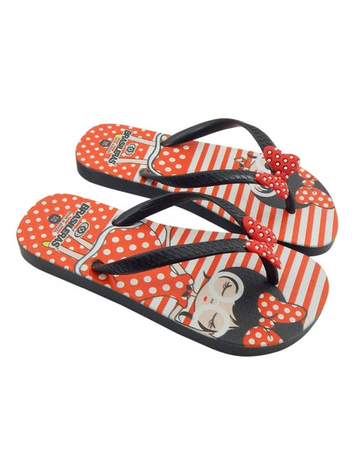 Chancla de playa de niños Brasileras suela de goma - Kiabi