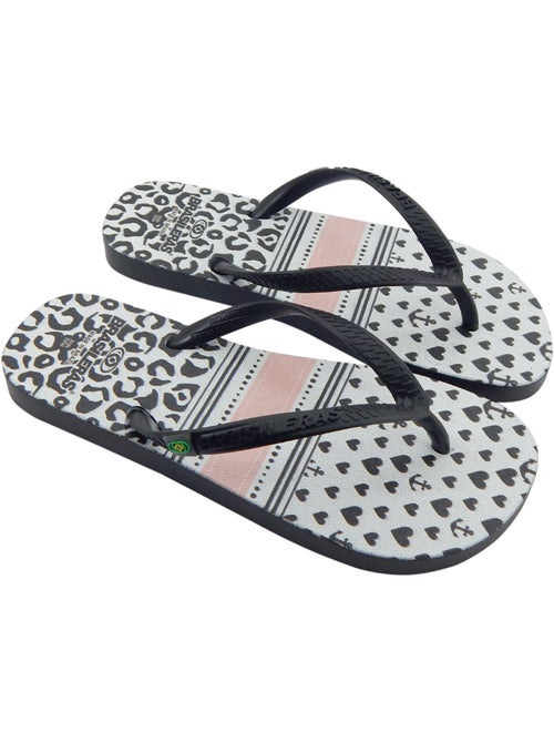 Chancla de playa de niños Brasileras suela de goma - Kiabi