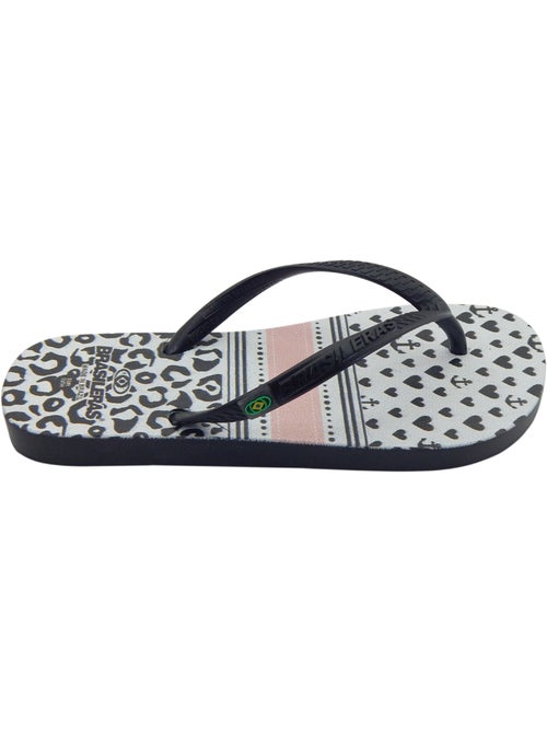 Chancla de playa de niños Brasileras suela de goma - Kiabi