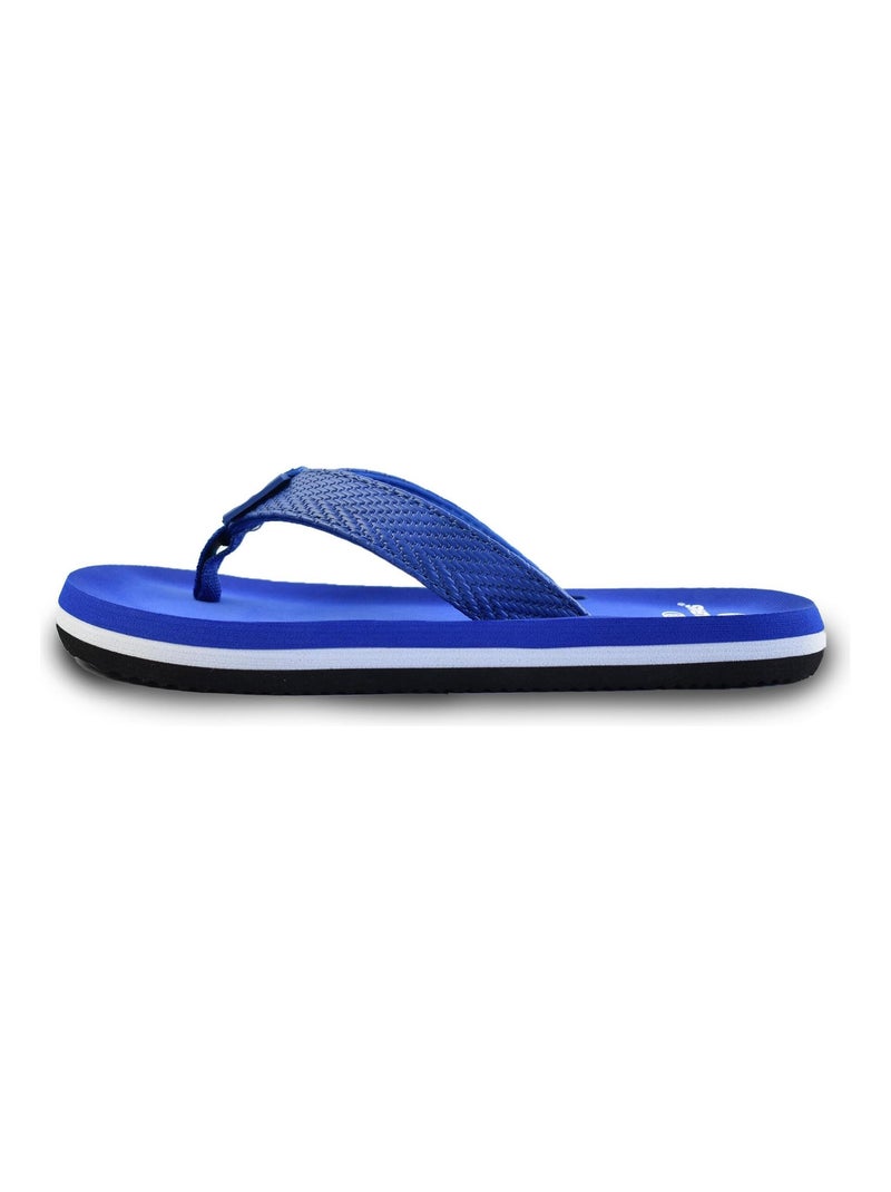 Chancla de playa unisex Brasileras suela de goma Azul real - Kiabi