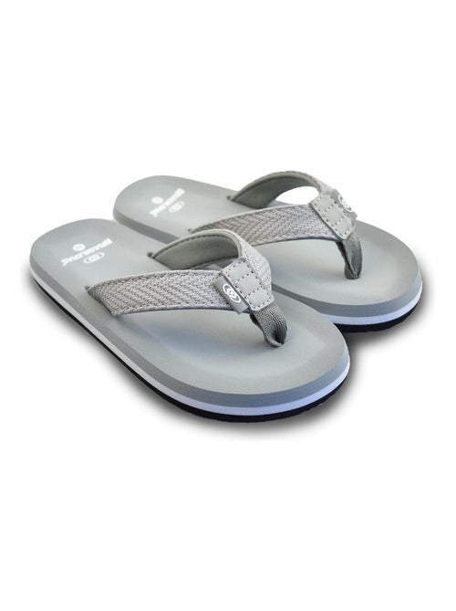 Chancla de playa unisex Brasileras suela de goma - Kiabi