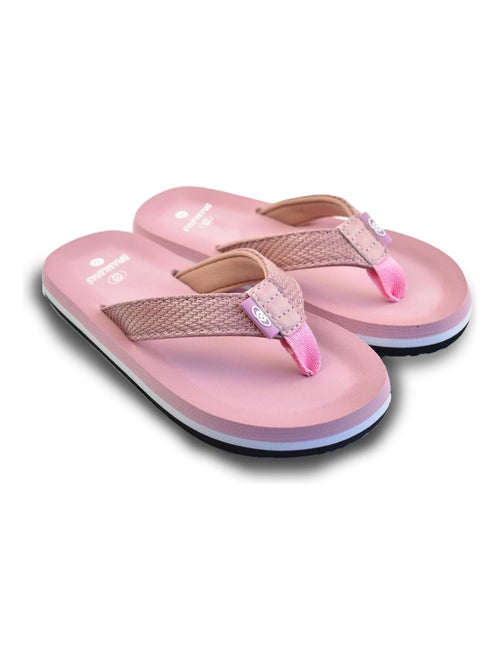 Chancla de playa unisex Brasileras suela de goma - Kiabi
