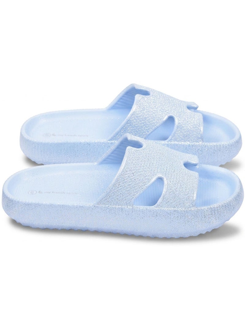 Chancla Glitter H-Strap EVA 6 Colores OZABI Azul - Kiabi