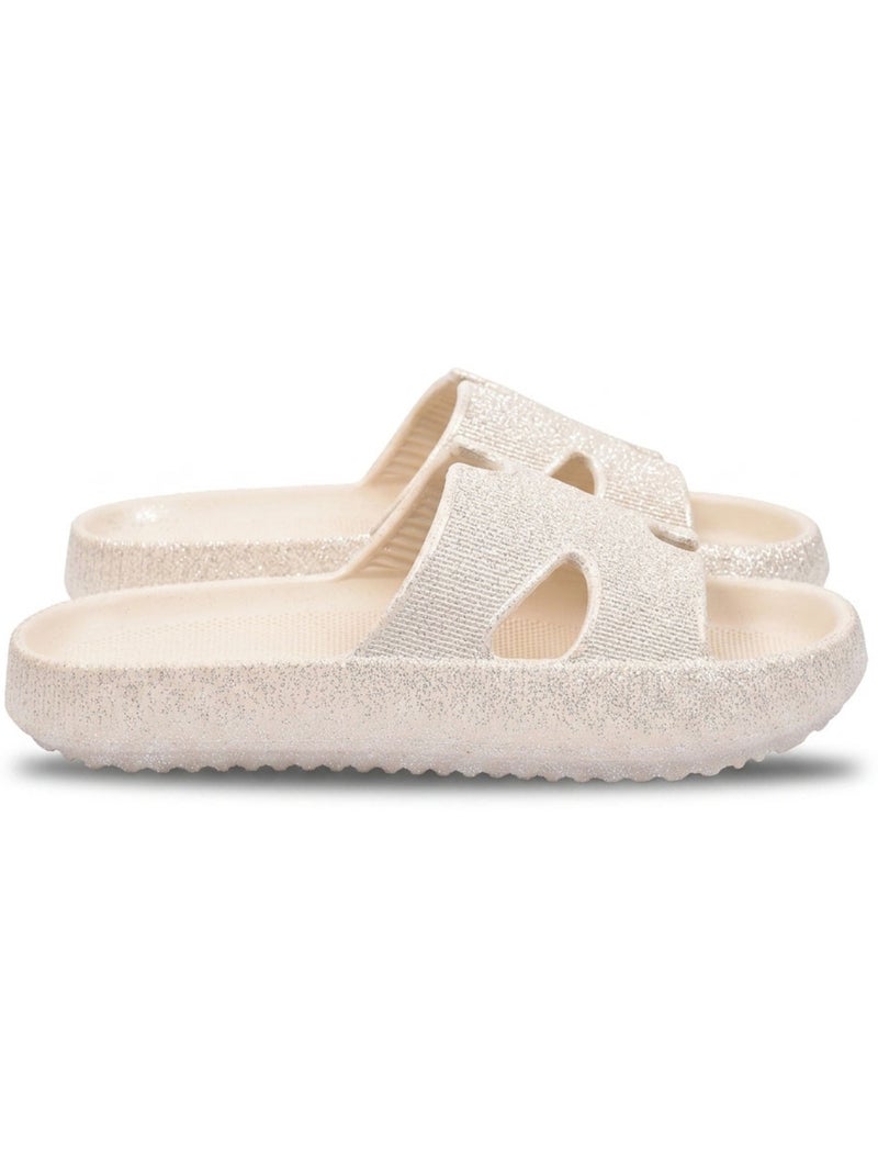 Chancla Glitter H-Strap EVA 6 Colores OZABI Beige - Kiabi