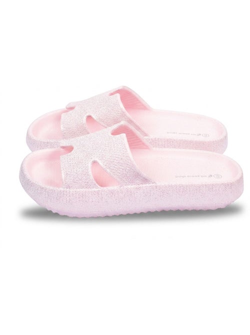 Chancla Glitter H-Strap EVA 6 Colores OZABI - Kiabi Chancla Glitter H-Strap EVA 6 Colores OZABI - Kiabi