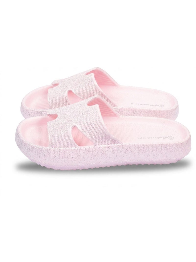 Chancla Glitter H-Strap EVA 6 Colores OZABI Rosa - Kiabi
