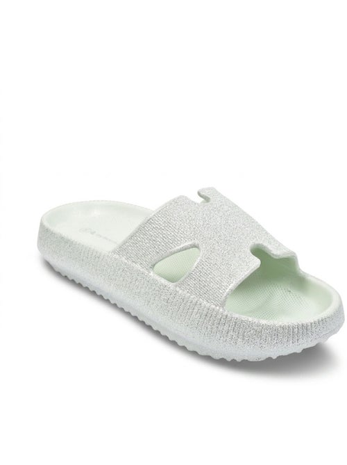 Chancla Glitter H-Strap EVA 6 Colores OZABI - Kiabi Chancla Glitter H-Strap EVA 6 Colores OZABI - Kiabi