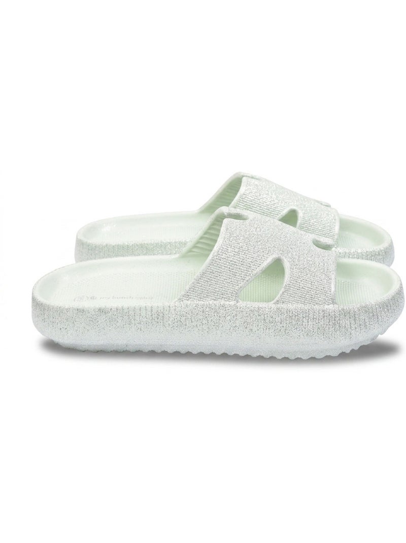Chancla Glitter H-Strap EVA 6 Colores OZABI Verde - Kiabi