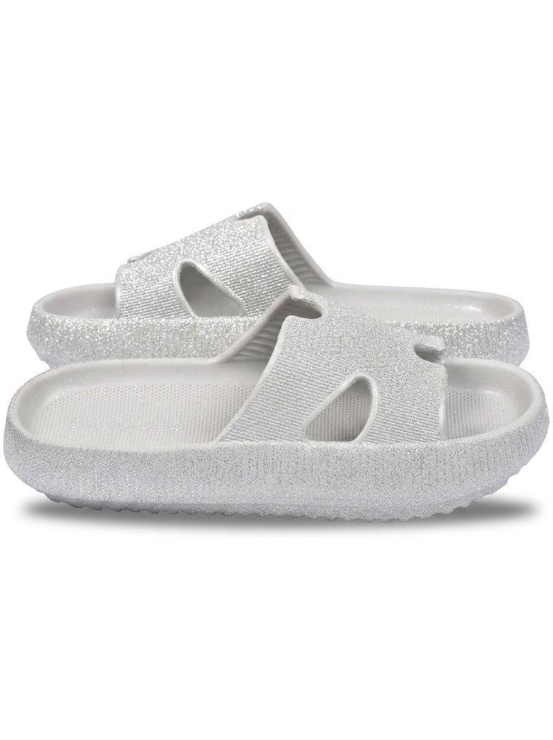 Chancla Glitter H-Strap EVA Niño OZABI 6 Colores Gris - Kiabi