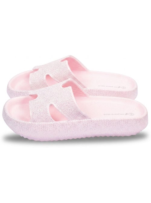 Chancla Glitter H-Strap EVA Niño OZABI 6 Colores - Kiabi Chancla Glitter H-Strap EVA Niño OZABI 6 Colores - Kiabi