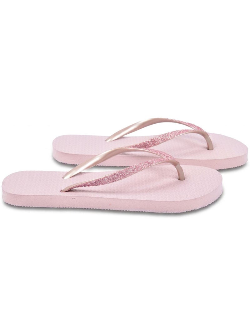 Chancla Glitter Interdigital 7 Colores OZABI Rosa - Kiabi