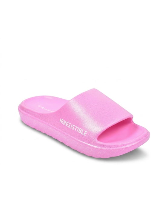 Chancla Glitter Mensaje Humor 5 Colores OZABI - Kiabi