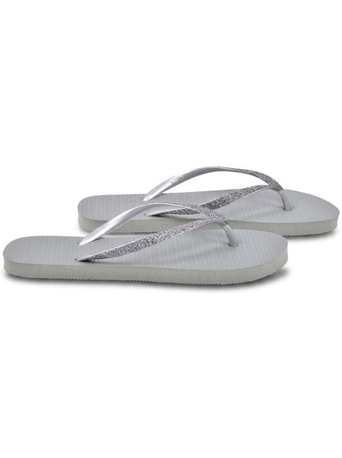 Chancla Mujer Brillo OZABI 7 Colores - Kiabi Chancla Mujer Brillo OZABI 7 Colores - Kiabi